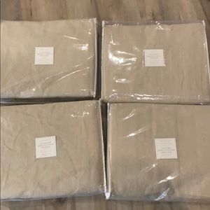 Brand new RH Wide Drapes, color Flax